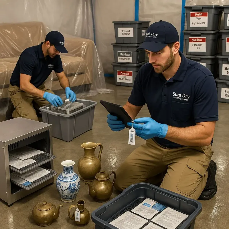 Content Protection and Restoration process in University City, MO